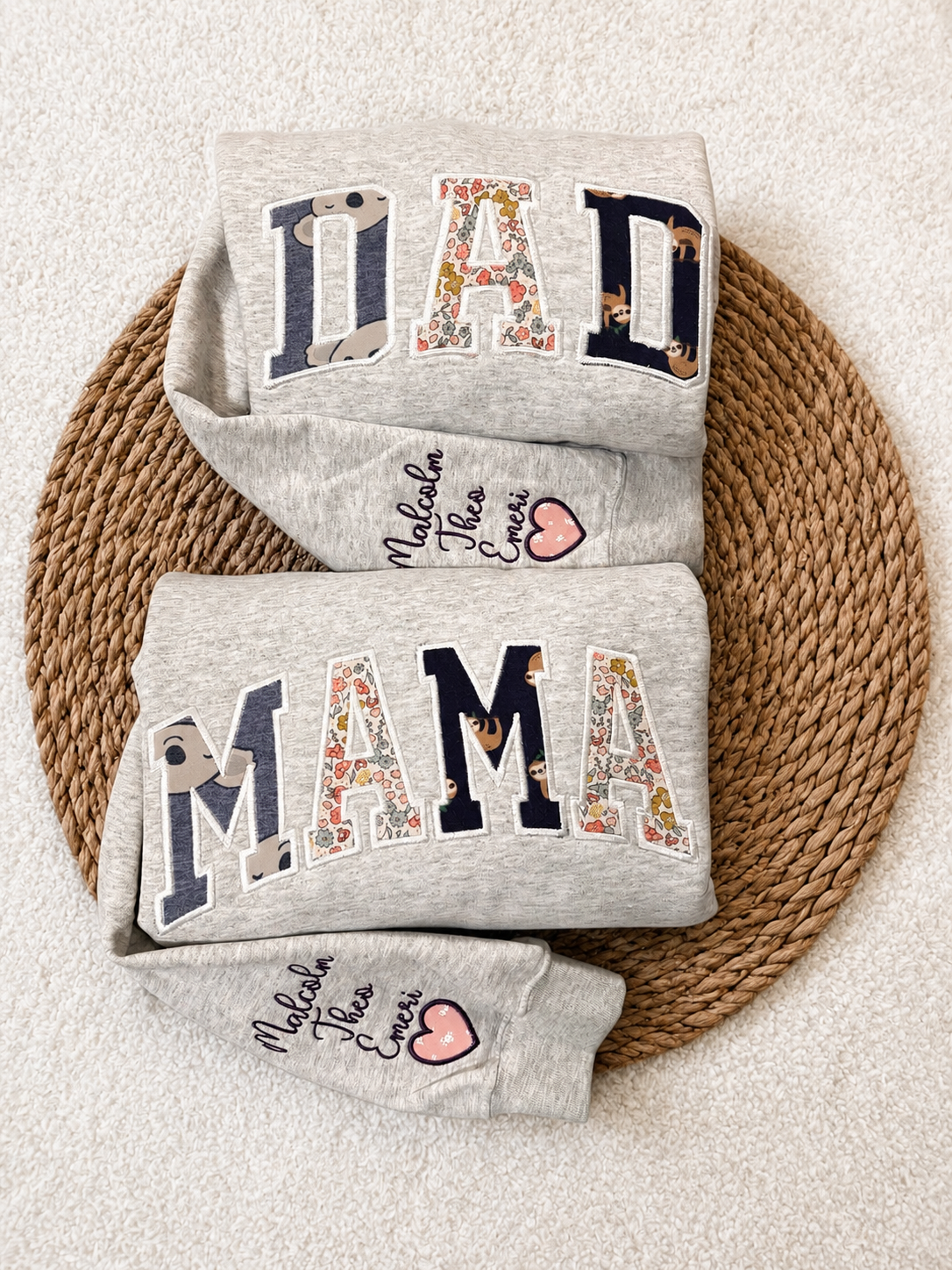 Custom Keepsake Clothing Appliqué Sweatshirt